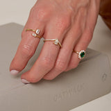 - The Crown Moissanite Ring -