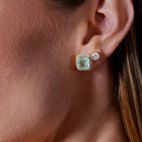 - The Jardin Moissanite Earrings -
