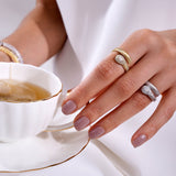 - The Elegant Moissanite Ring -