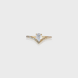 - The Crown Moissanite Ring -