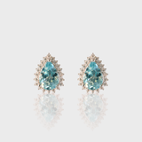 - The Elegant Blue Topaz Earrings -