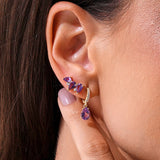 - The Glow-Up Amethyst Earrings -