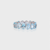 - The Vibrant Blue Topaz Ring -