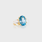 - The Iconic Blue Topaz Ring -