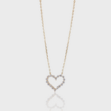 - The Beloved Moissanite Necklace -