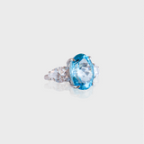 - The Iconic Blue Topaz Ring -