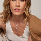 - The Lumina Moissanite Necklace -