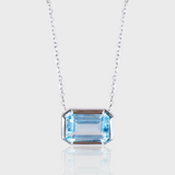- The Fine Blue Topaz Necklace -