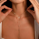 - The Charm Moissanite Necklace -