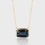 - The Fine London Blue Necklace -
