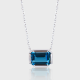 - The Fine London Blue Necklace -