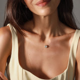 - The Soleil 10mm Moissanite Necklace -