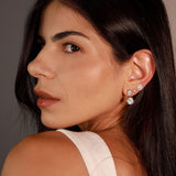- The Sublime Moissanite Earrings -