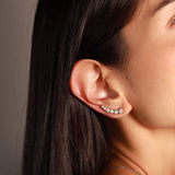 - The Sparkle Moissanite Earrings -