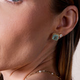 - The Jardin Moissanite Earrings -