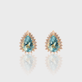 - The Elegant Blue Topaz Earrings -