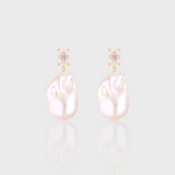 - The Blanche Moissanite Earrings -