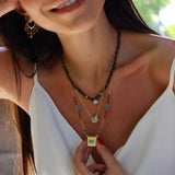 - The Fancy Moissanite Necklace -