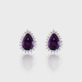- The Elegant Amethyst Earrings -