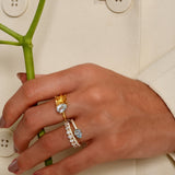 - The Bloom Gemstones Ring -