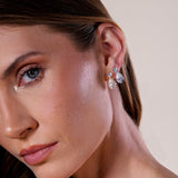 - The Glam Moissanite Earrings -
