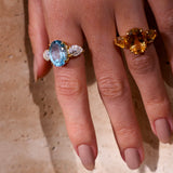 - The Iconic Blue Topaz Ring -