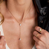 - The Infinity Moissanite Necklace -