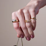 - The Love Moissanite Ring -