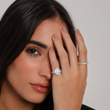 - The It-Girl Moissanite Ring -