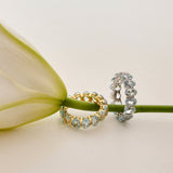 - The Vibrant Blue Topaz Ring -