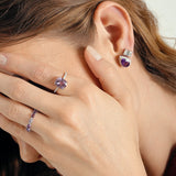 - The Radiant Amethyst Ring -