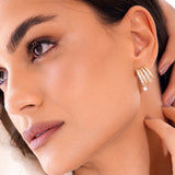 - The Bold Moissanite Earrings -