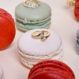 - The Twist Moissanite Ring -