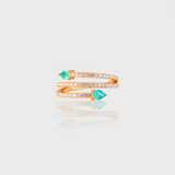 - The Vibe Moissanite Ring -