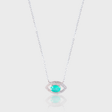 - The Aura Moissanite Necklace -