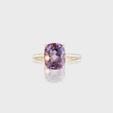 - The Radiant Amethyst Ring -