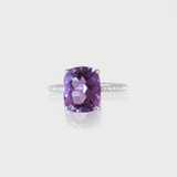 - The Radiant Amethyst Ring -