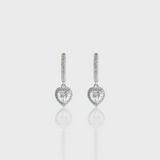 - The Cutest Moissanite Hoops -