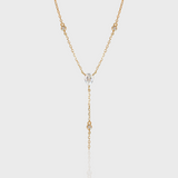 - The Charm Moissanite Necklace -