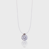 - The Soleil 10mm Moissanite Necklace -