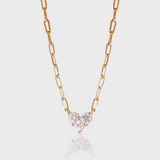 - The Amour Moissanite Necklace -