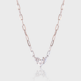 - The Amour Moissanite Necklace -