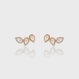 - The Cluster Moissanite Earrings -