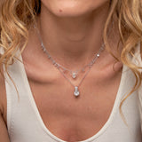 - The Lumina Moissanite Necklace -