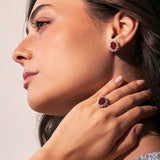 - The Ramatuelle Moissanite Earrings -