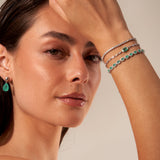 - The Allure Moissanite Bracelet -