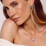 - The Eternity 15mm Moissanite Necklace -