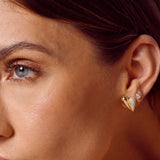 - The Serene Moissanite Earrings -