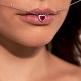 - The Cœur Moissanite Necklace -