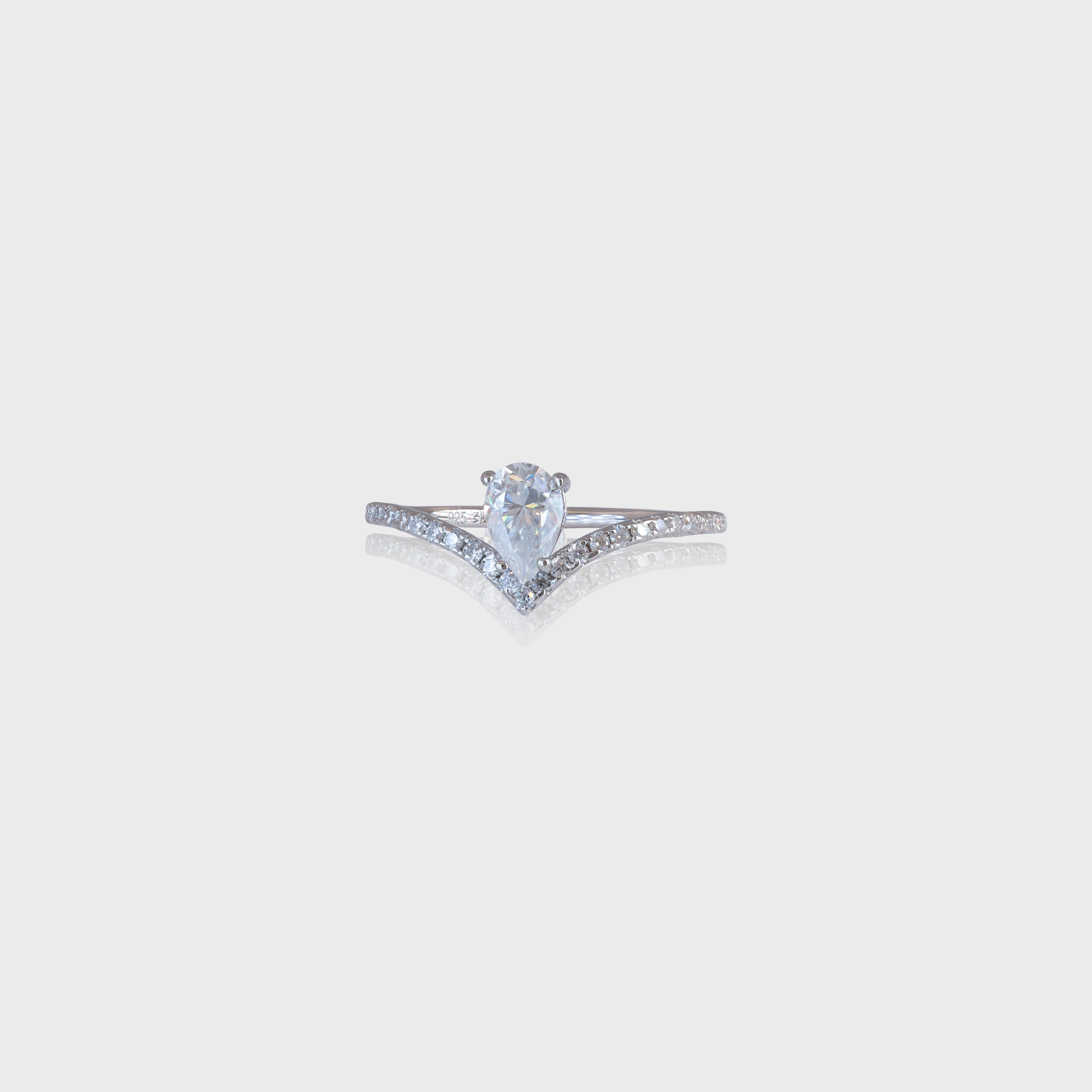 - The Crown Moissanite Ring -